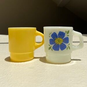Vintage Fire King Mugs